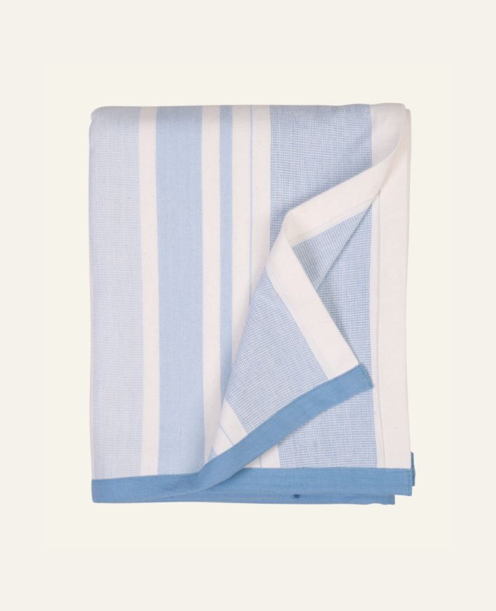 Piknikteppe blå - 200x200 cm blå - 1