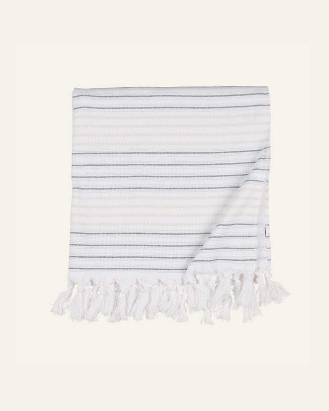 Badehåndkle multi blå - 75x150 cm multi blå - 1