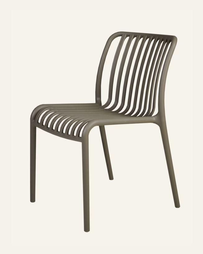 Hagestol taupe - 47x58x80 cm taupe - 1