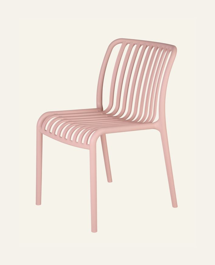 Hagestol pudderrosa - 47x58x80 cm pudderrosa - 1