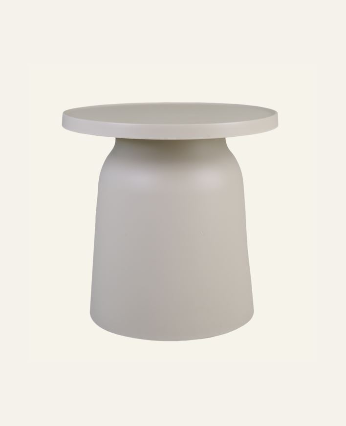 Hagebord sand - 47x47x47 cm ø47 sand - 1