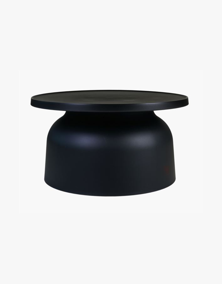 Hagebord svart - 67x67x36 cm ø67 svart - 1