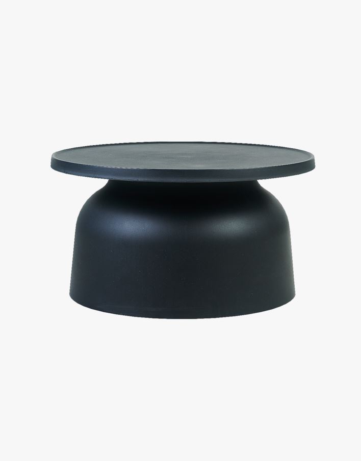 Hagebord svart - 67x67x36 cm ø67 svart - 1