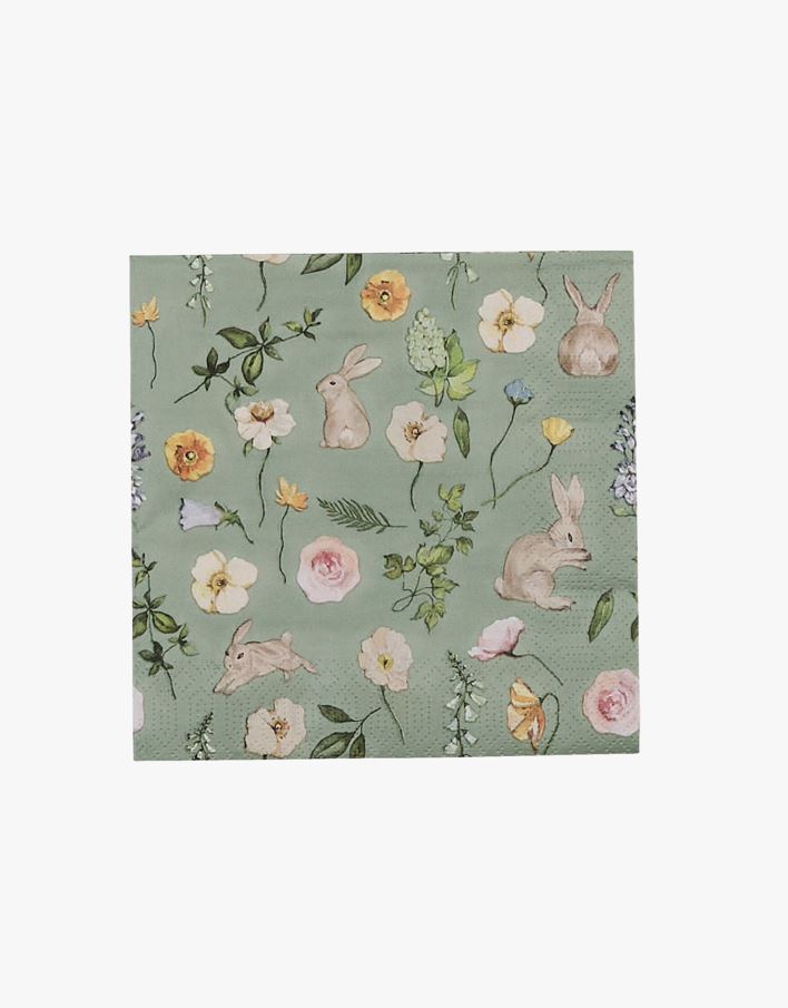 Papirservietter multi grønn - 33x33 cm multi grønn - 1