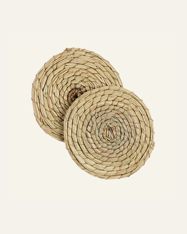 Drikkebrikke natur - ø10 natur - 1