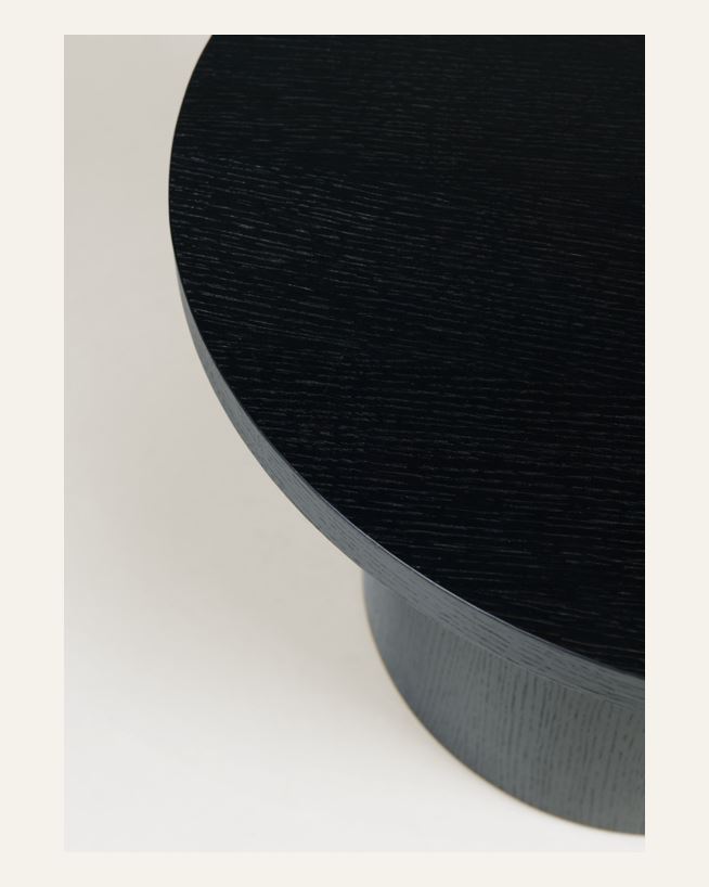 Sofabord svart - 60x60x41 cm ø60 svart - 1