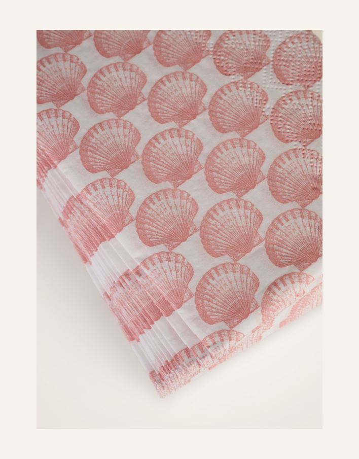 Buffet papirservietter rosa - 2