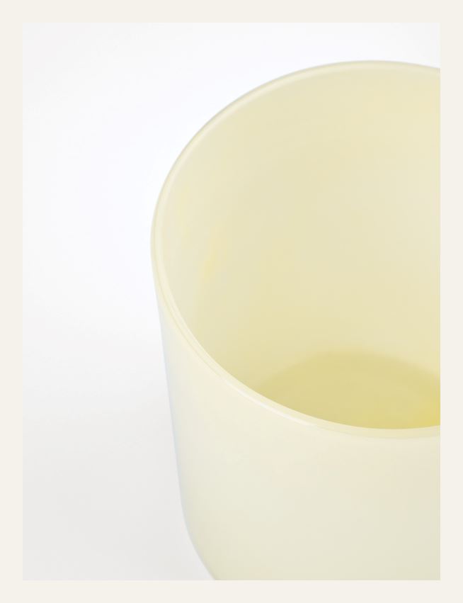 Telysholder lys gul - 2