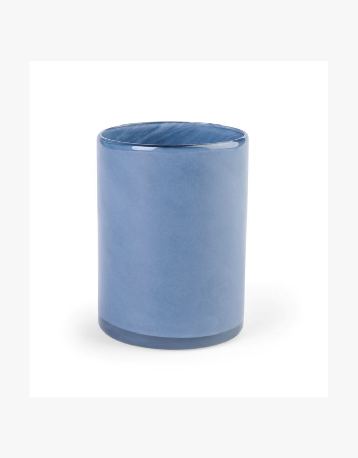 Telysholder gråblå - 11x11x15 cm gråblå - 1