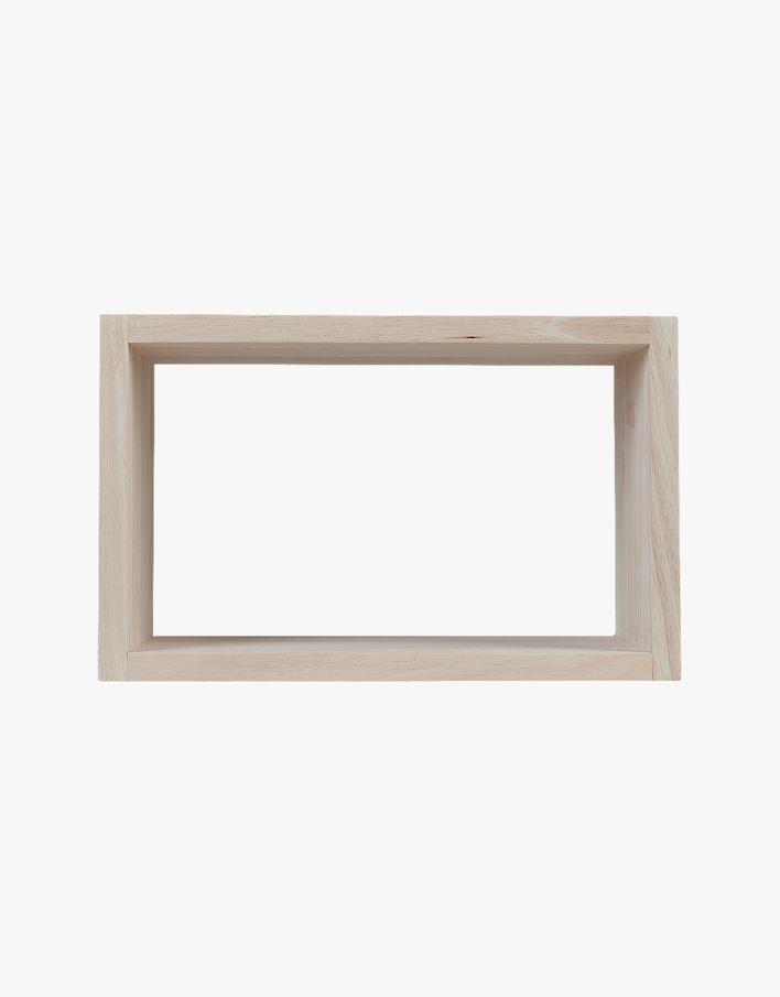 Hylle lys natur - 30x15x19 cm lys natur - 1