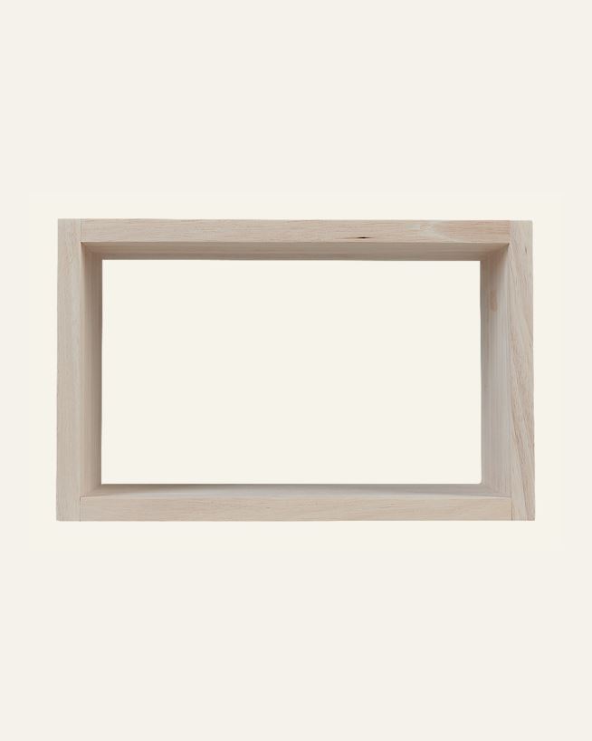Hylle lys natur - 26x15x28 cm lys natur - 1
