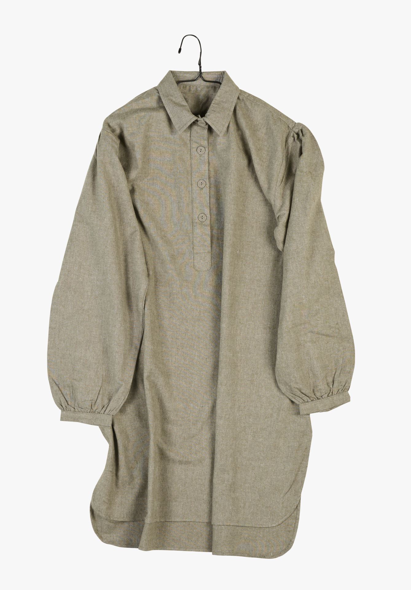 Nattskjorte olivengrønn - L/XL olivengrønn - 1