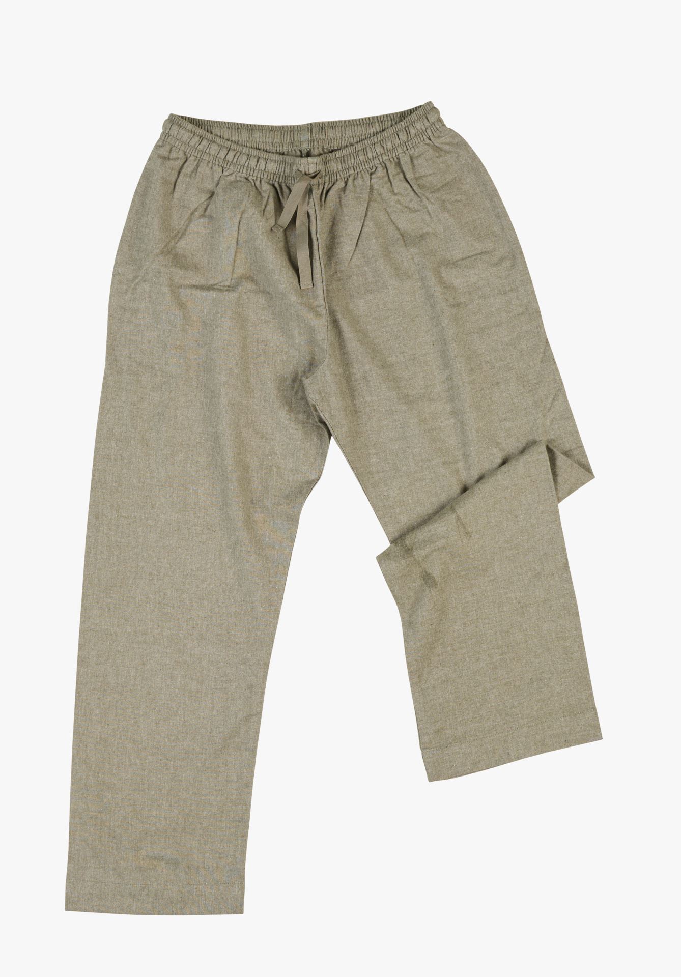 Pyjamasbukse olivengrønn - one size olivengrønn - 1