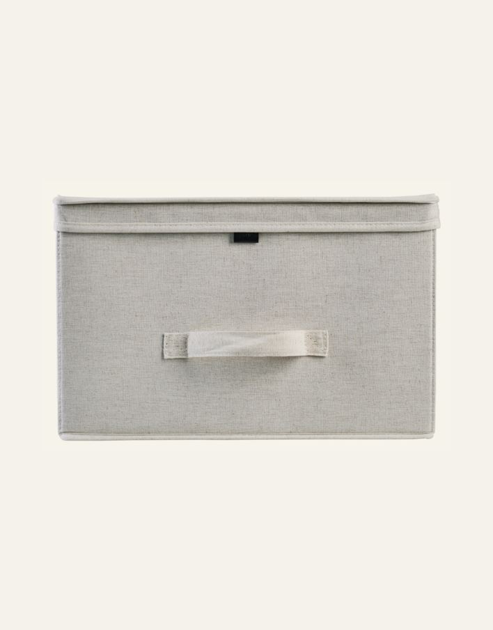 Oppbevaringsboks lys natur - 2