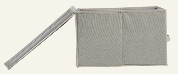 Oppbevaringsboks lys natur - 6