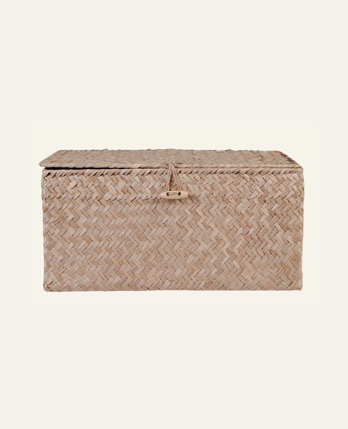 Oppbevaringskurv natur - 31x18x15 cm natur - 1