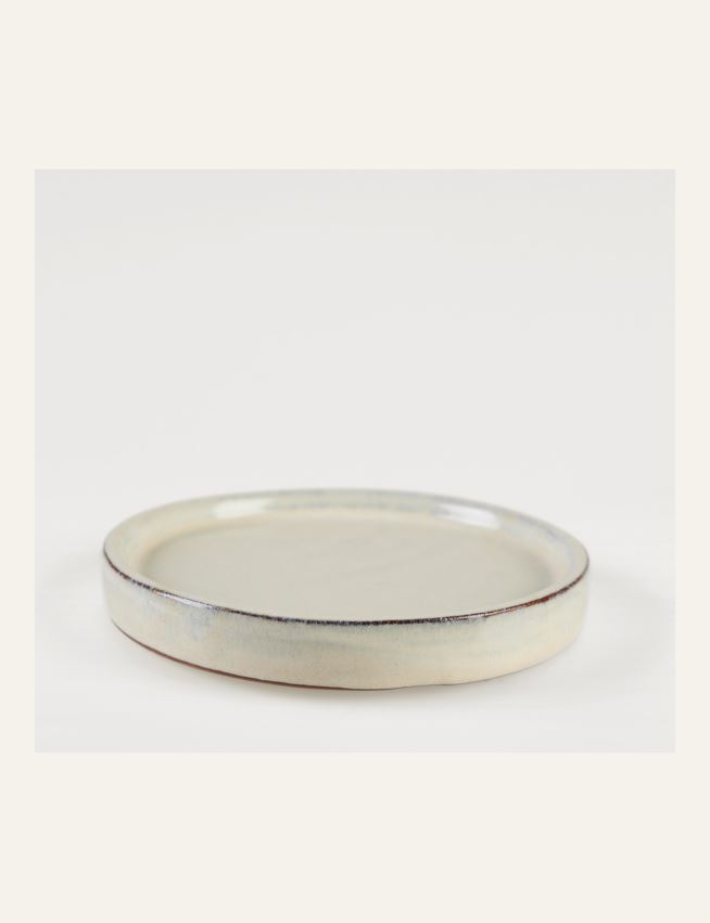 Underskål til potte lys beige - 2