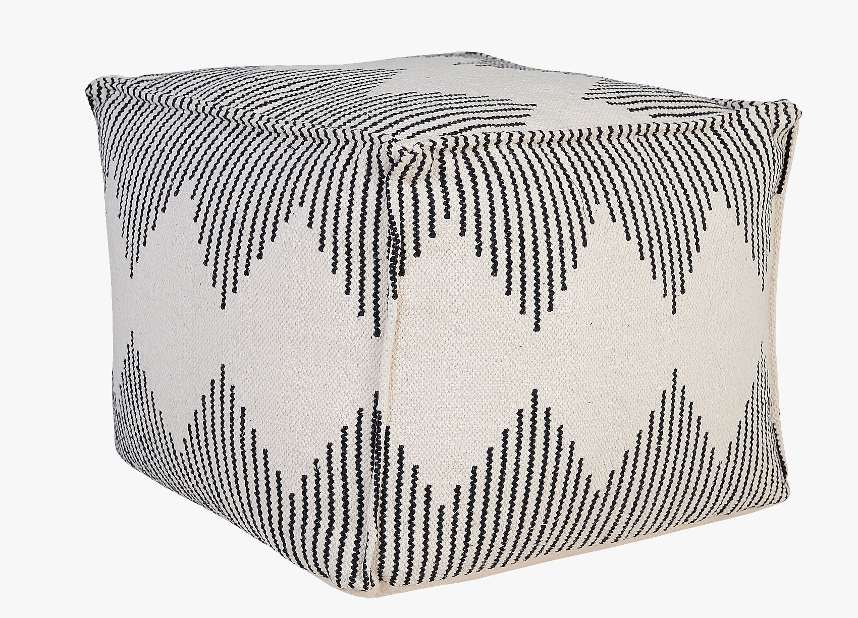 Puff offwhite - 50x50x45cm offwhite - 1