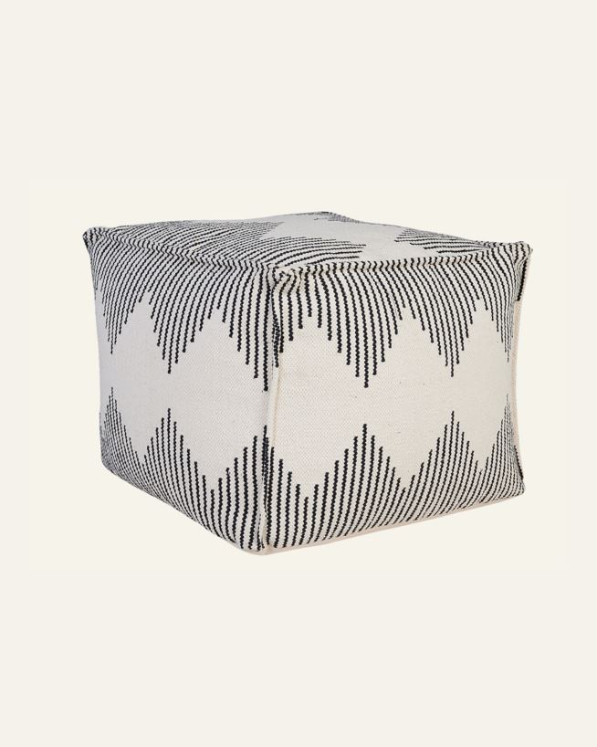 Puff offwhite - 50x50x45cm offwhite - 1