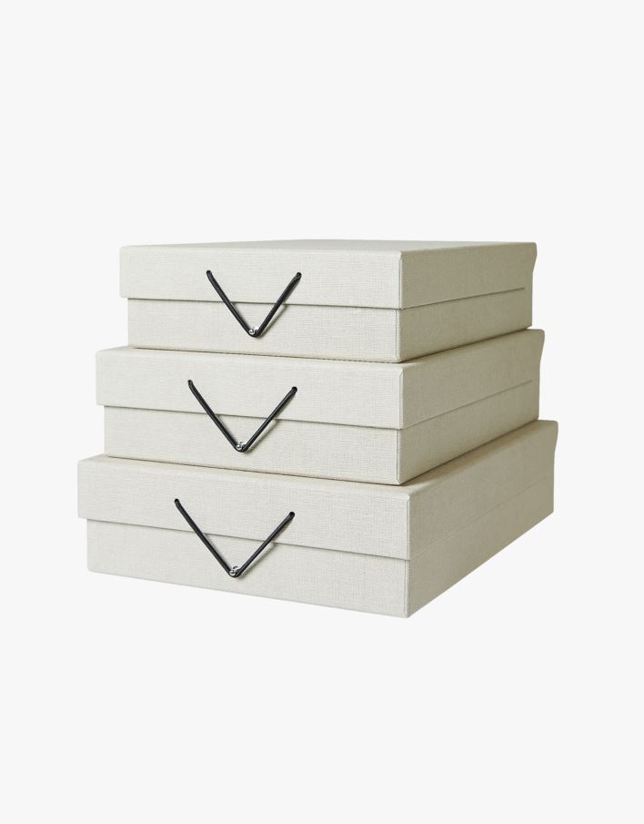 Oppbevaringsboks natur - 26x35x8,5 cm natur - 1