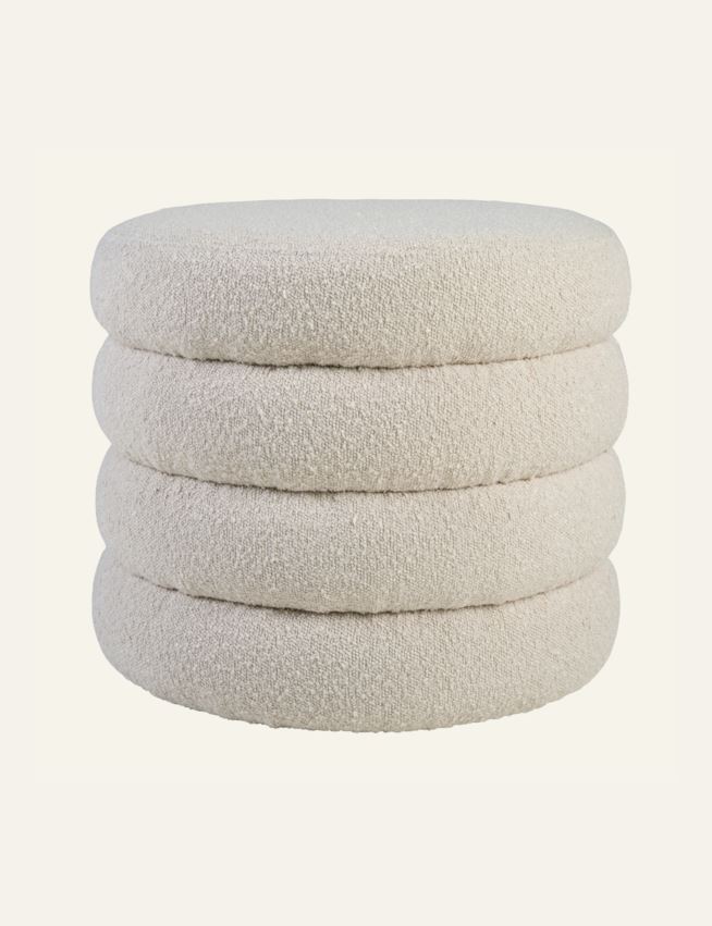 Puff lys beige - 3