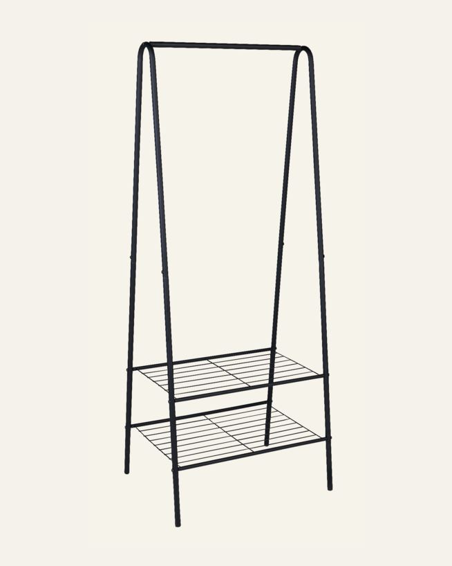 Klesstativ svart - 60x45x152 cm svart - 1