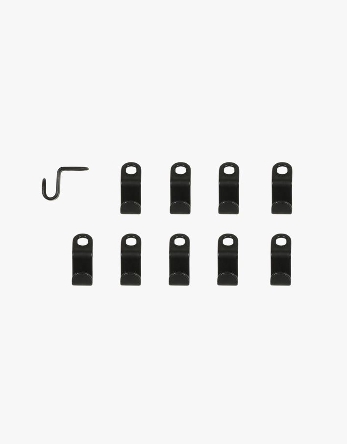 Henger svart - 2x5 cm svart - 1