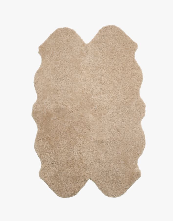 Lammeskinn beige - 100x160 cm beige - 1