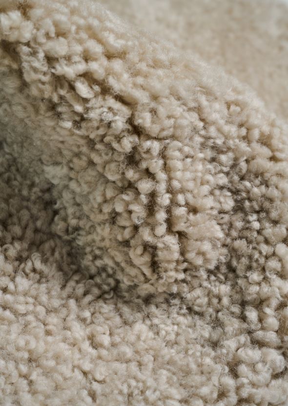 Lammeskinn beige - 3