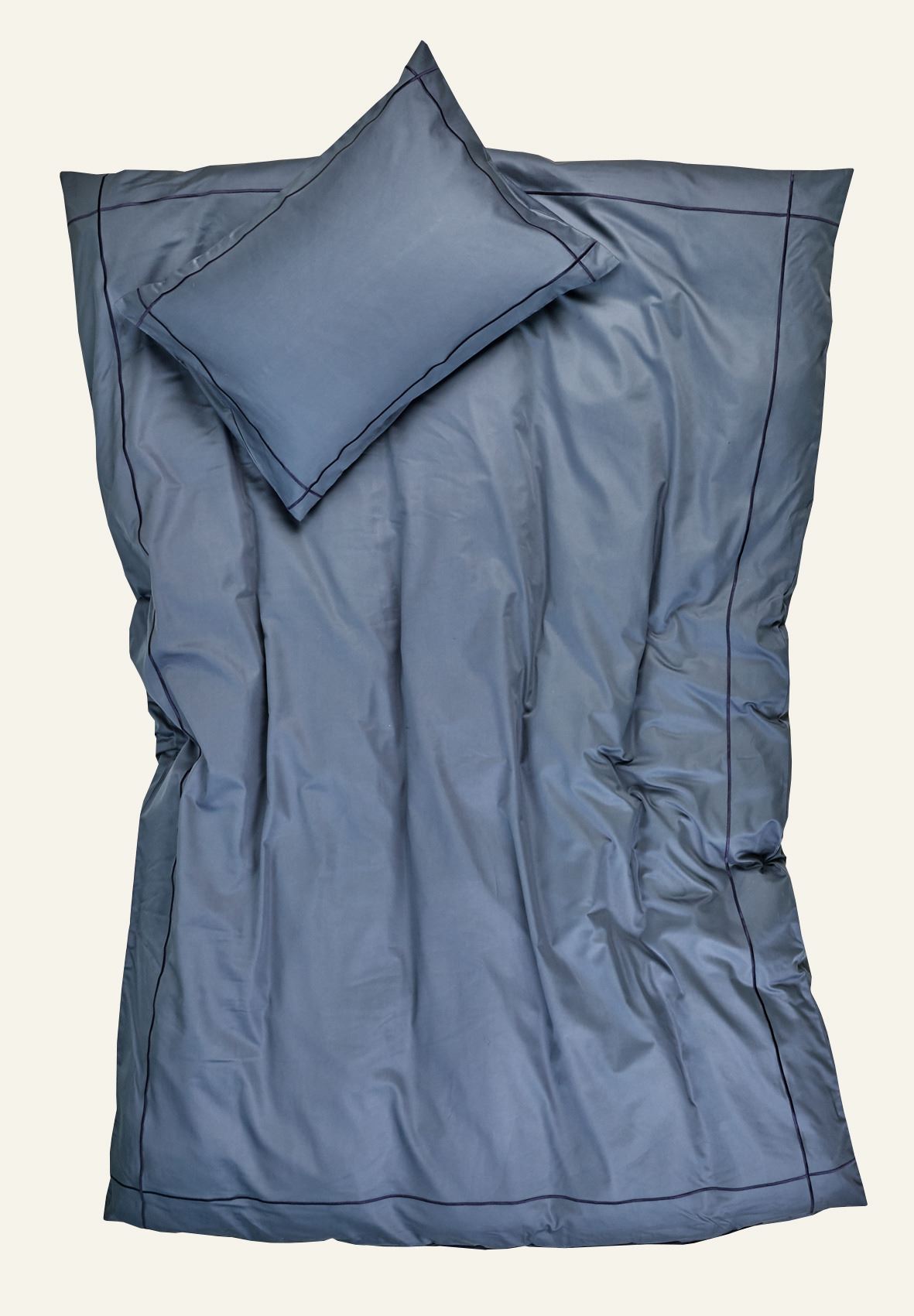 Sateng sengesett tåkeblå - 3