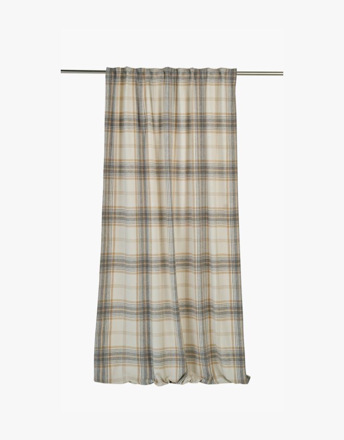 Gardin multi grå - 140x160 cm multi grå - 1