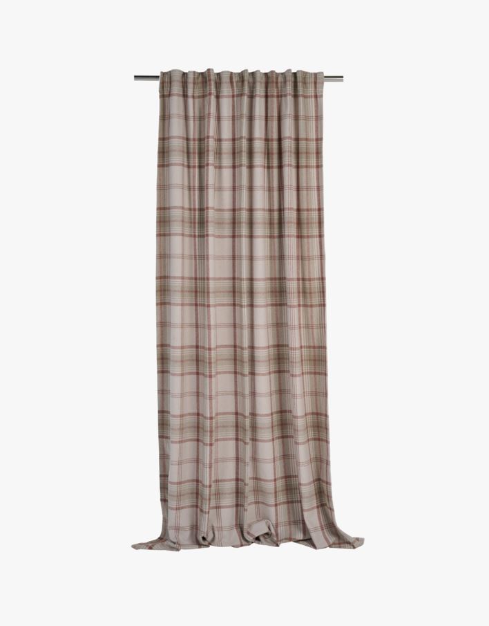Gardin multi rød - 140x160 cm multi rød - 1