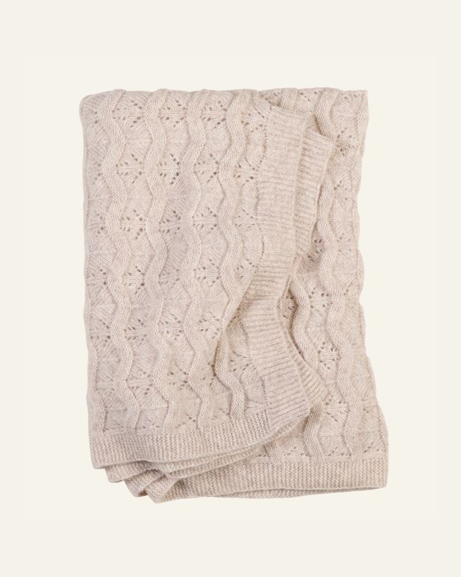 Pledd beige - 130x170 cm beige - 1