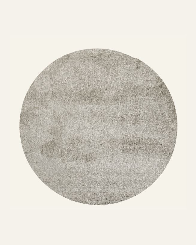 Rundt teppe multi beige - ø200 cm multi beige - 1