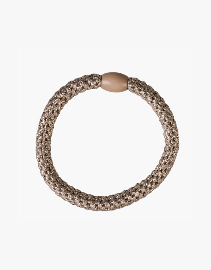 Hårstrikk bronse - 6,5x6,5 cm bronse - 1