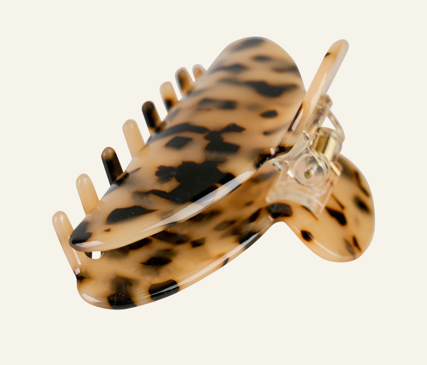 Hårklype lys brun - 2