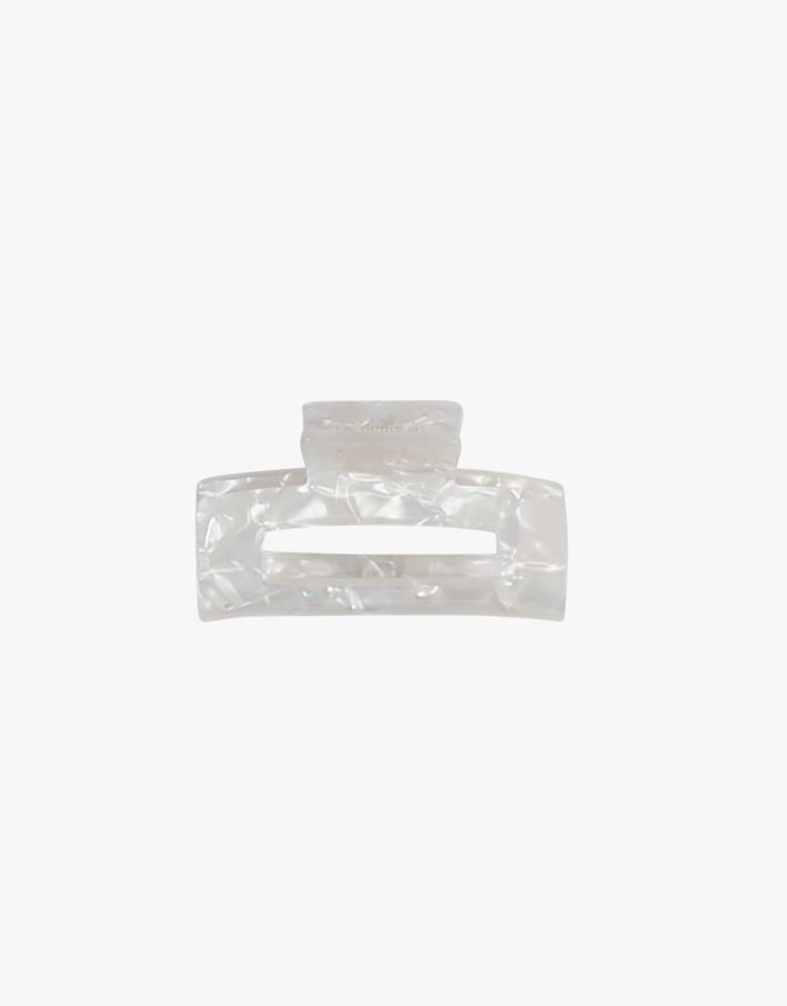 Hårklype offwhite - 3,6x7,5x3,9 cm offwhite - 1