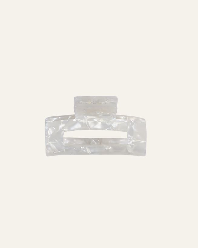 Hårklype offwhite - 3,6x7,5x3,9 cm offwhite - 1