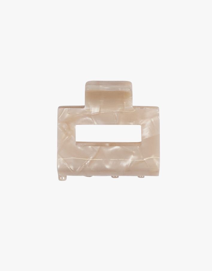 Hårklype beige - 3,8x5,1x4,5 cm beige - 1