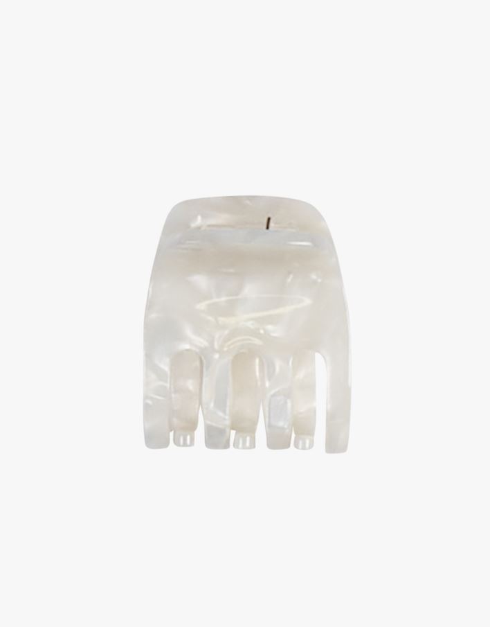 Hårklype offwhite - 4,5x3,4x4,2 cm offwhite - 1