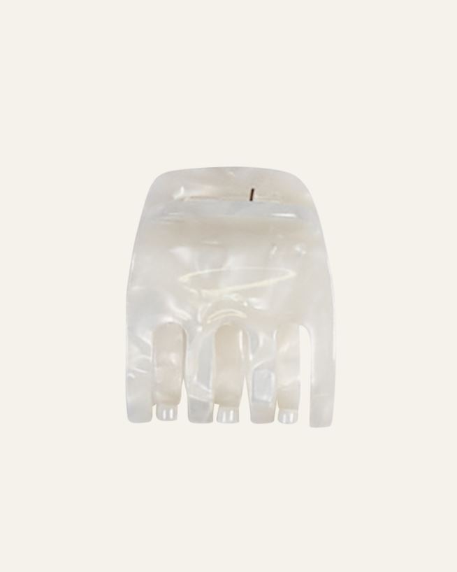 Hårklype offwhite - 4,5x3,4x4,2 cm offwhite - 1