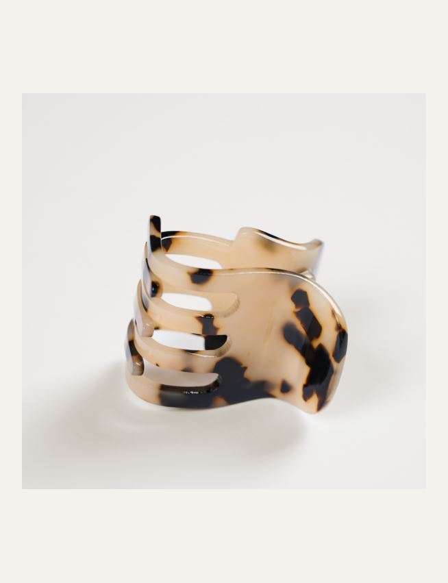 Hårklype lys brun - 2