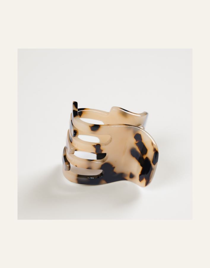 Hårklype lys brun - 2