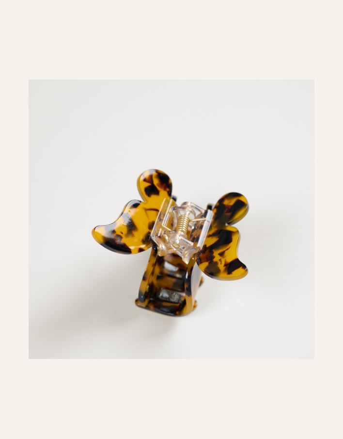 Hårklype mørk brun - 2