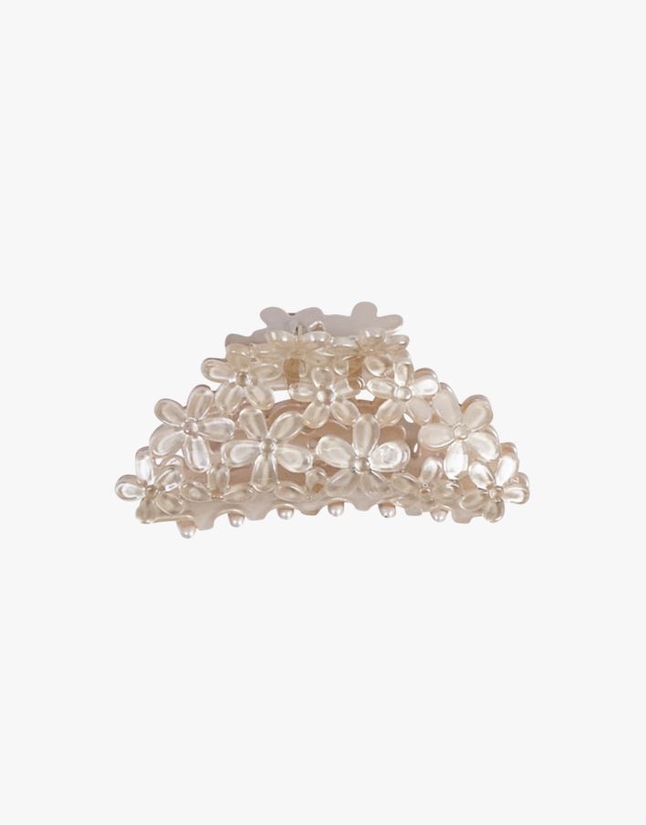 Hårklype beige - 4,5x9,7x4,3 cm beige - 1