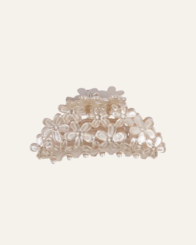 Hårklype beige - 4,5x9,7x4,3 cm beige - 1