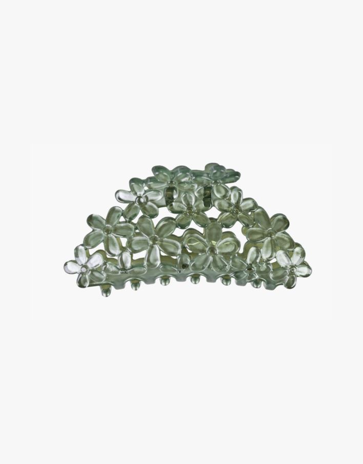 Hårklype grønn - 4,5x9,7x4,3 cm grønn - 1
