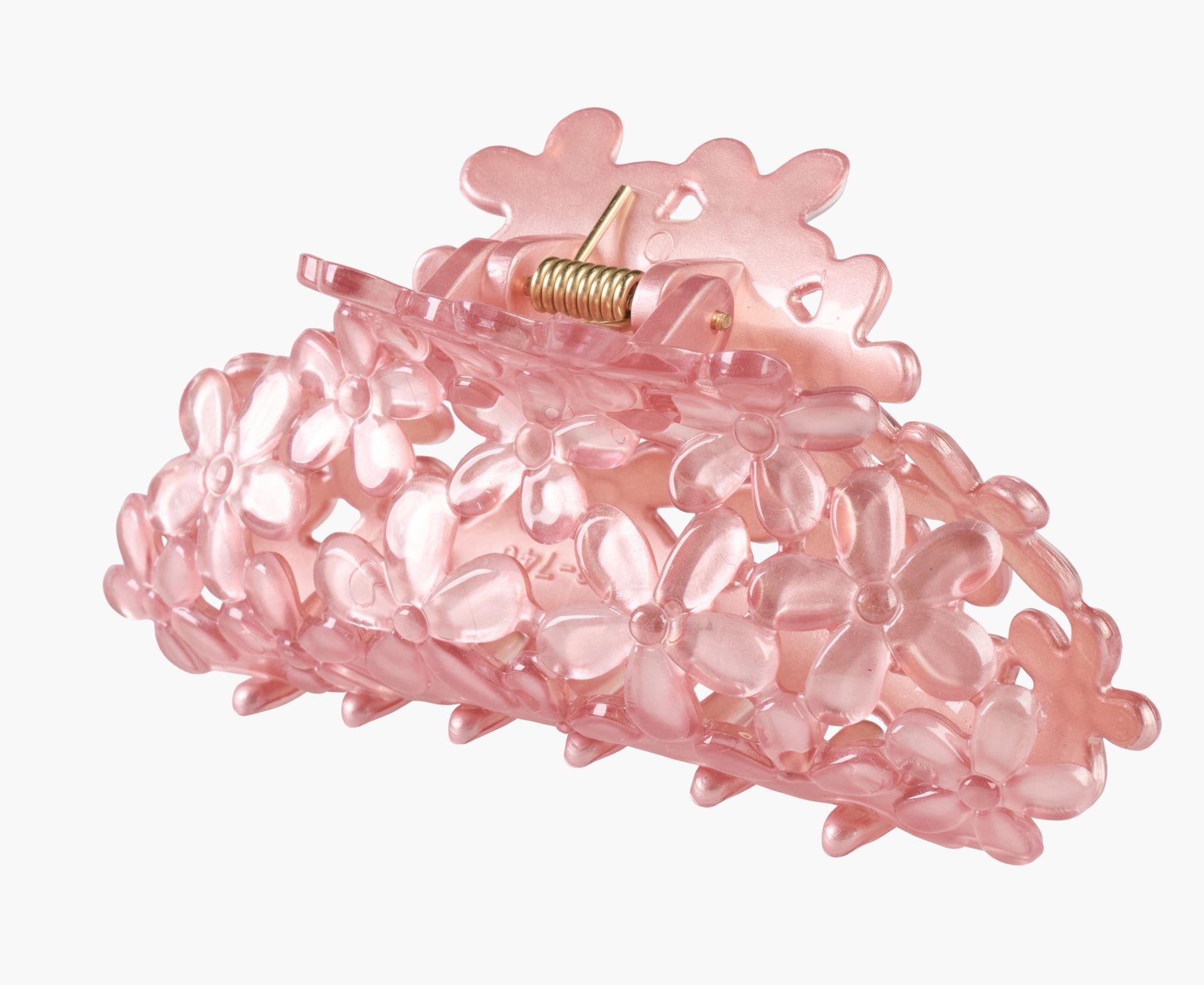 Hårklype rosa - 4,5x9,7x4,3 cm rosa - 1