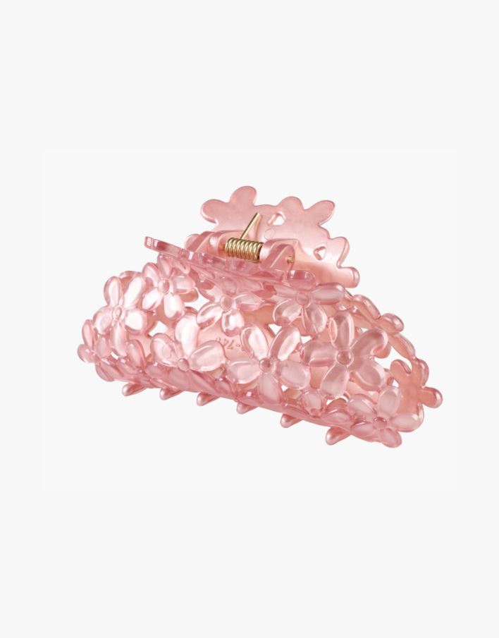 Hårklype rosa - 4,5x9,7x4,3 cm rosa - 1