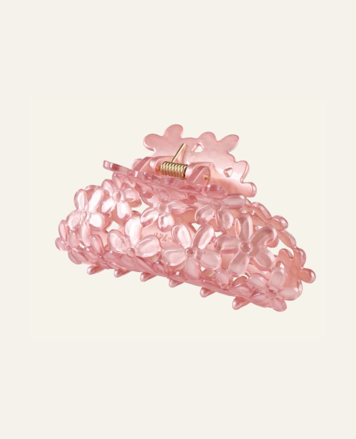 Hårklype rosa - 4,5x9,7x4,3 cm rosa - 1